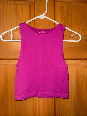 Together Magenta Cropped Tank Top